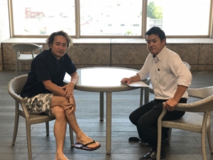 日総研出版社さんより挨拶に来ていただきました［心電図が”読める感動”を体験できるセミナー］